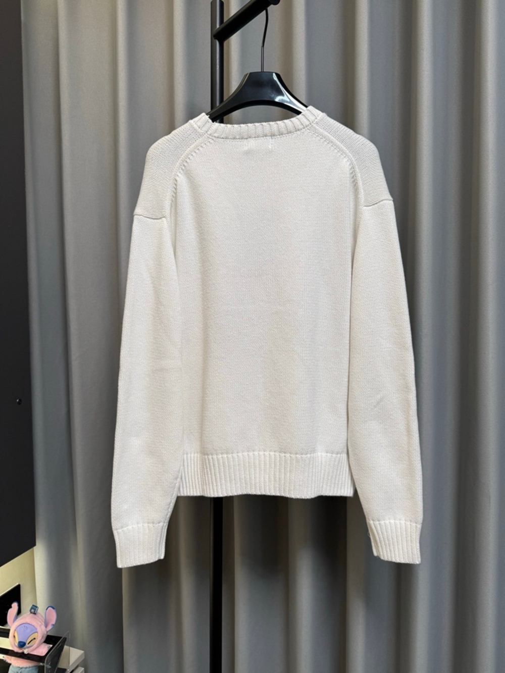 Polo Ralph Lauren Beach Bear Crewneck Knit Sweater White - Picture 3 of 8
